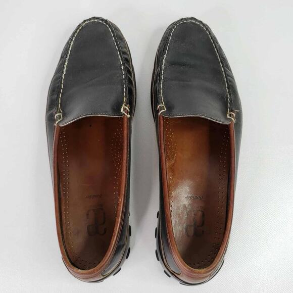 Allen Edmonds Loafers Men Size 11.5 Black Leather Slip On Boulder Dress Shoes main image 4